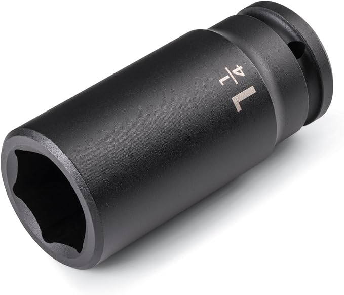TEKTON 3/4 Inch Drive x 1-1/4 Inch Deep 6-Point Impact Socket | SID33032