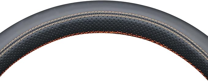 MEWANT Hand Sewn Steering Wheel Cover for Tesla Model Y Juniper Tesla Model 3 Highland 2025 DIY Steering Wheel Wrap