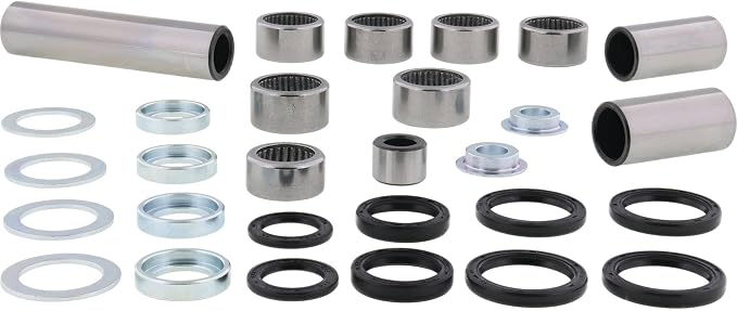 Pivot Works Linkage Rebuild Kit PWLK-Y35-000 Compatible with/Replacement for Yamaha WR250F 2015-2018, WR450F 2016-2018, YZ250F 2009-2018, YZ250FX 2015-2018, YZ250X 2016-2018, YZ450F 2009-2017
