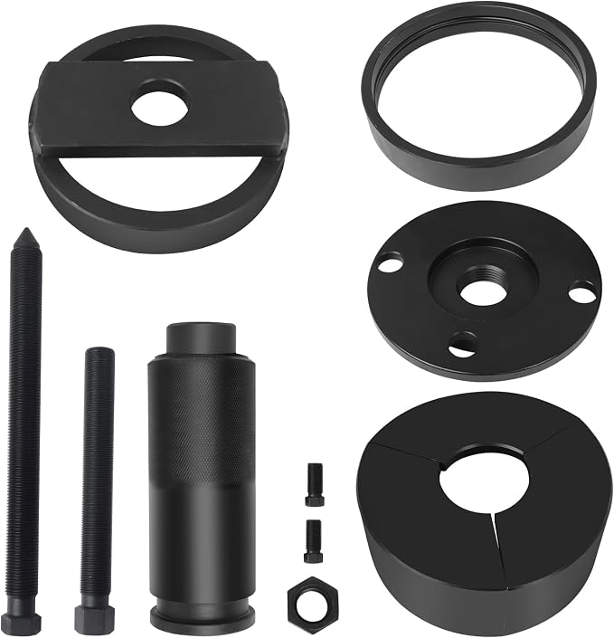7835 Rear Main Oil Seal Remover Installer Kit for 1998-2003 Ford 7.3L Diesel Engines in 3/4 and 1 Ton Trucks, Heavy Duty Steel