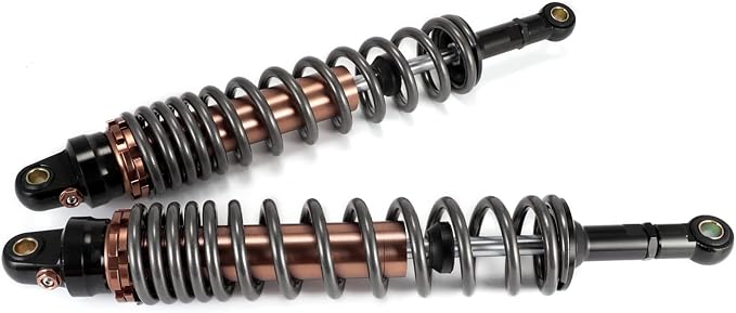 420mm 16.53 inch 8mm Spring Universal Motorbike Air Shock Absorber Rear Suspension ATV Quad Scooter Dirt Bike For YZF-R1 YZF-R6 YZF-125 XC EXC XCF
