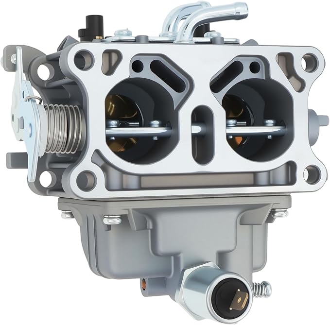 Carburetor Fit for Kawasaki FD750D 4-Stroke Engine, Replace 15003-2776 15003-2813 15003-2879 15003-2968 15003-2977 15004-1045 15004-1046 with Oil Filter