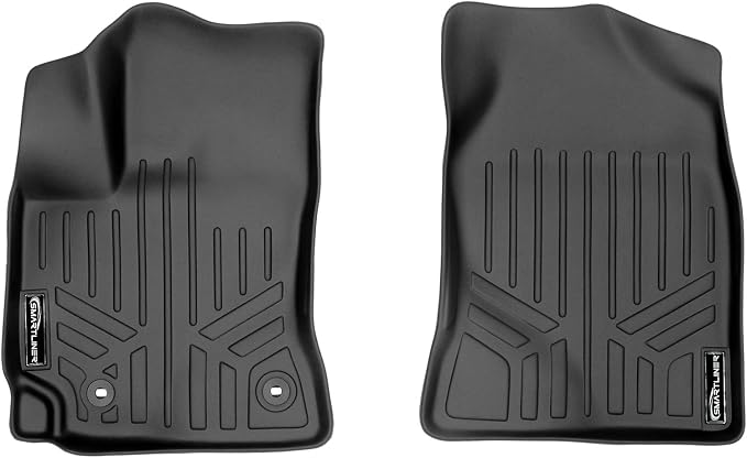 SMARTLINER Floor Mats 1st Row Liner Set for 2014-2019 Toyota Corolla