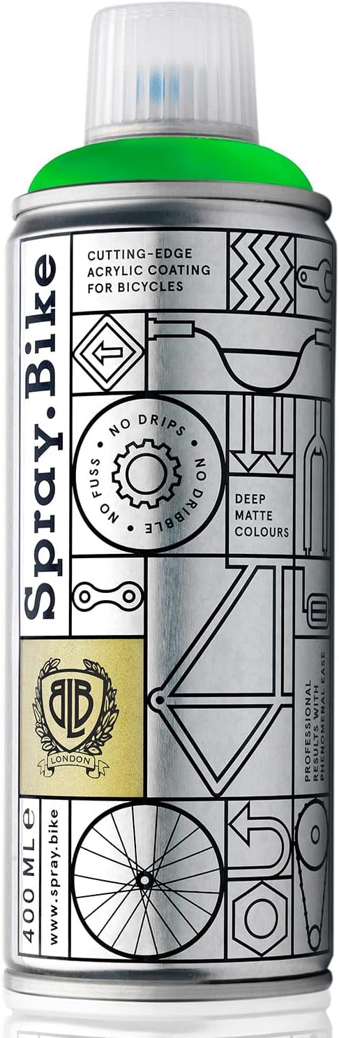 Spray.Bike Spray Paint | Designed Mainly for Bicycles | Multi-Use Acrylic Spray Paint for Metal, Plastic | High Coverage Bike Paint, 400ml, Winkie