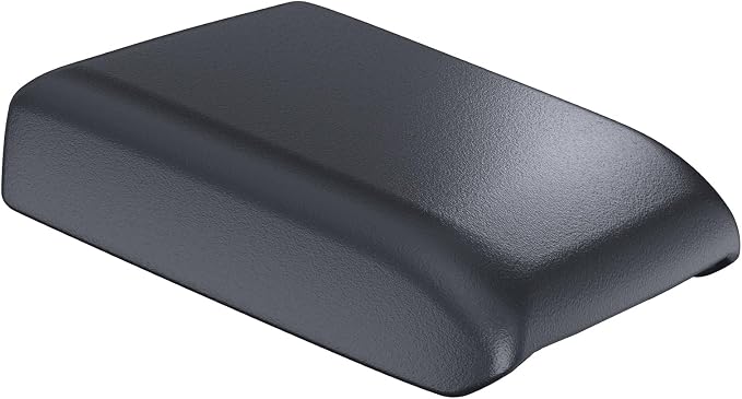 For 2024~2026 Toyota Tacoma (4th Gen Tacoma) 2-in-1 Silicone Center Console Armrest Cover& Armrest Hidden Privacy Tray - [OEM Design& Friendly Liquid Silicone Rubber] - Thin Black