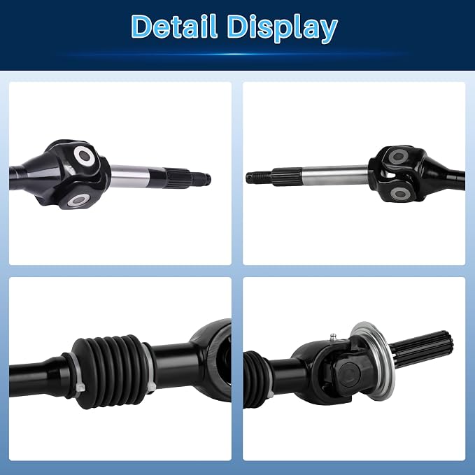 39158-1119 Rear CV Axle Shaft Assembly Compatible with Kawasaki Mule 2500 2510 2520 3000 3010 3020 4000 4010 Rear Axle Shaft Assembly for Left/Right Axle & Wheel Bearing 39158-1120