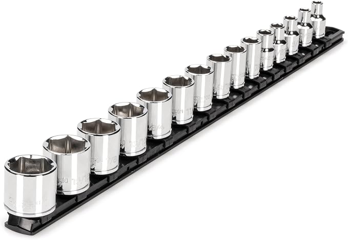 TEKTON 3/8 Inch Drive 6-Point Socket Set, 15-Piece | SHD91109