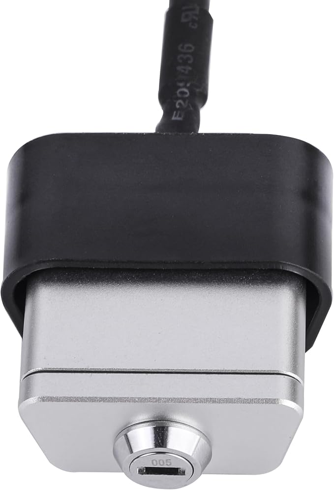 Metal OBD2 Port Lock OBDii Connector Anti-Theft OBDii Port Lock with 2 Keys
