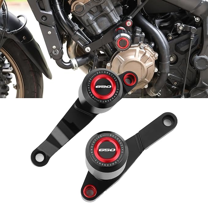 Frame Sliders Fit For CBR650R 2024 2025 | CBR 650R Falling Protector CBR 650R Crash Sliders Engine Protect Anti Slip Collision 2024 CBR650R Accessories 2025 CBR650R Accessories RD