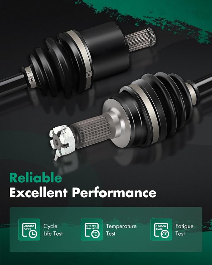 SCITOO CV Axle Shaft Assembly 2010-2013 fits for Polaris Sportsman 550 2010-2015 for Polaris Sportsman 850 Front Left Right 1332383