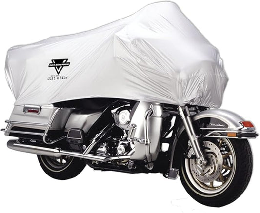 Nelson Rigg XL Motorcycle Half Cover All-Weather, 100% Waterproof, Taped Seams, Free Stuff Sack, Fits most Touring motorcycles Harley Davidson Ultra or Honda Goldwing