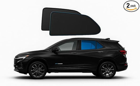 Magnetic Mesh Sun Shade for Chevrolet Equinox 2024-2025, Custom Fit, Side Windows Sun Blind Rear& Port for Baby Protection, UV/Heat Reduction,Privacy Shield