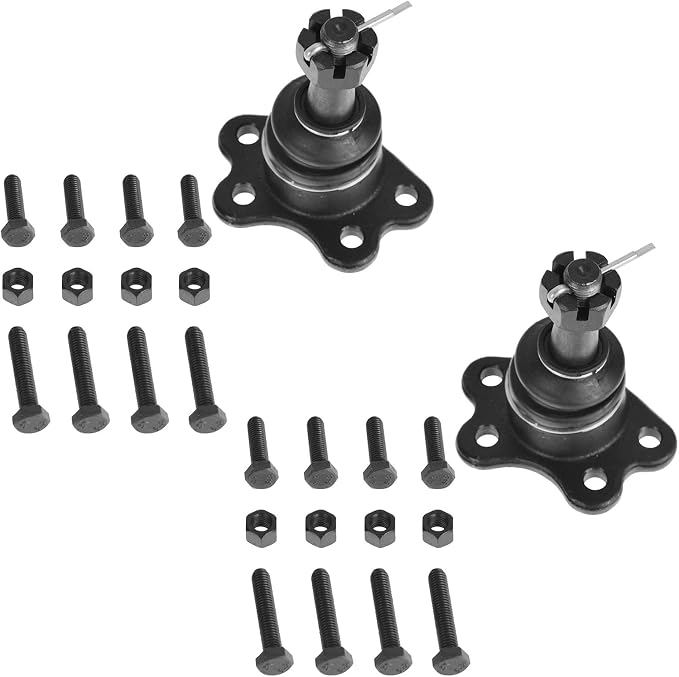 TRQ Front Upper Ball Joint Set Compatible with 99-00 Cadillac 88-05 Chevrolet GMC