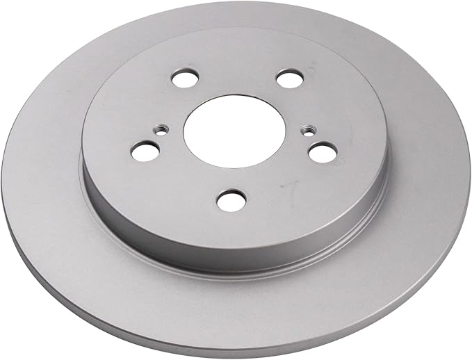 TRQ Rear Brake Rotor Set Compatible with 11-14 Lexus 09-10 Pontiac 09-20 Toyota