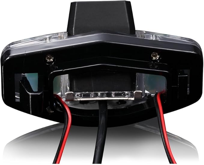 HD IP68 1280Pixels Auto Vehicle Car Van 170° Wide Angle License Plate Light Rear View Reversing Backup Camera Parking Aids System Compatible with Honda Accord/Acura TSX/Pilot/Civic EK FD/Odyssey