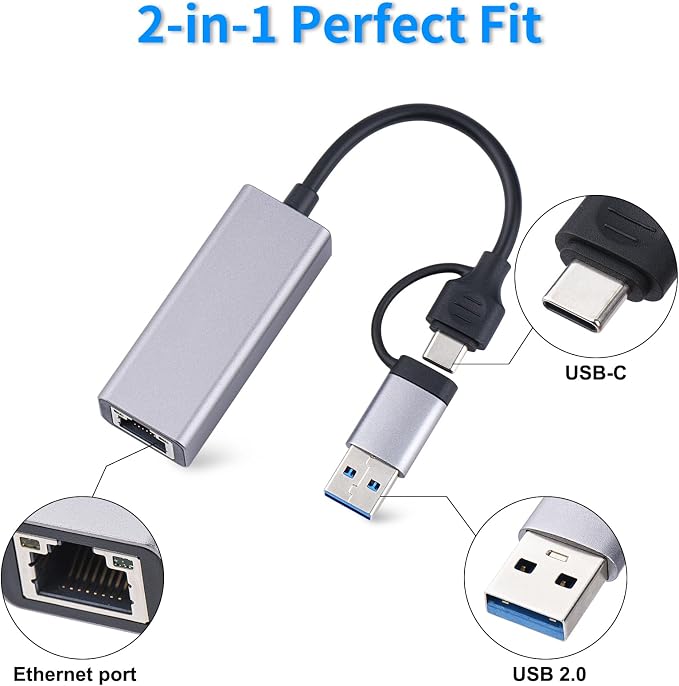 USB to OBD2 2 in 1 Phone to OBD2,ENET Rj45 Cable ethernet Connector Tools to OBD Interface Cable Coding F-Series 10/100Mbps High Speed,Plug and Play