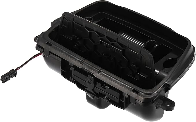 X AUTOHAUX Front Center Console Ashtray Cover Case Replacement 51169206347 for BMW F10 F11 520 523 525 528 530 535 550 Black