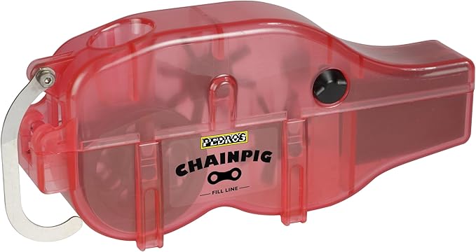 Pedro's Unisex's Pig II Chain Cleaning Machine, Red,