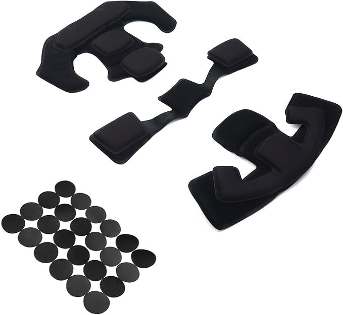 Memory Foam Pad Protective Mat Helmet Padding Kit Replacement Universal Motorcycle Tactical Cushions for ACH MICH Team Wendy FMA EXF Helmet