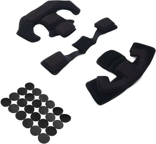 Memory Foam Pad Protective Mat Helmet Padding Kit Replacement Universal Motorcycle Tactical Cushions for ACH MICH Team Wendy FMA EXF Helmet