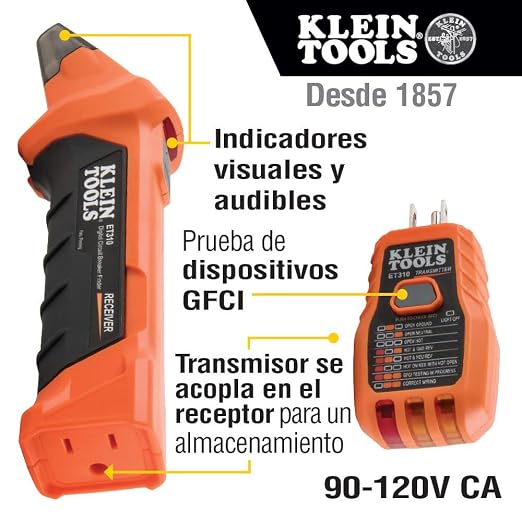 Klein Tools Electrical Test Kit with Digital Multimeter (MM300) and Circuit Breaker Finder (ET310)