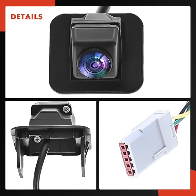 A-Premium Rear View Backup Camera Compatible with GMC | Parking Camera for 2017 2018 2019 Acadia with Surround View- Replace# GM1960150