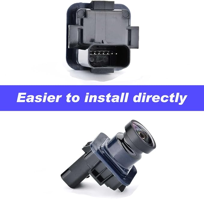 Unifizz Car Backup Camera Parking Assist Rear View Camera Replaces# BL3Z-19G490-B EL3Z-19G490-D Compatible for Ford F150 2010 2012 2013 2014 for Mustang 2015-2020 for Lincoln MKC 2015-2019
