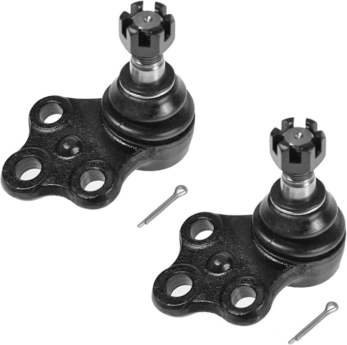 TRQ Front Lower Driver and Passenger Side Ball Joint Set Compatible with 1996-2004 Nissan Pathfinder 1997-2003 Infiniti QX4