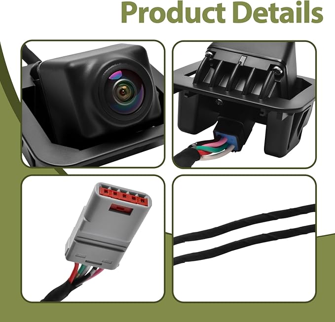 Rear View Backup Camera Compatible with GMC Terrain 2018-2023 Replacement 23188736