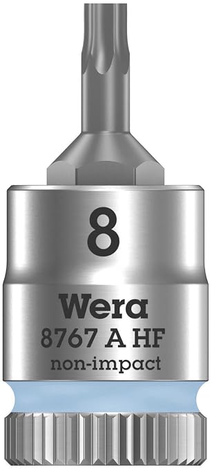Wera 05003882001 Belt 3 Torx Hf Bitnuss/Set Torx with Holding Function