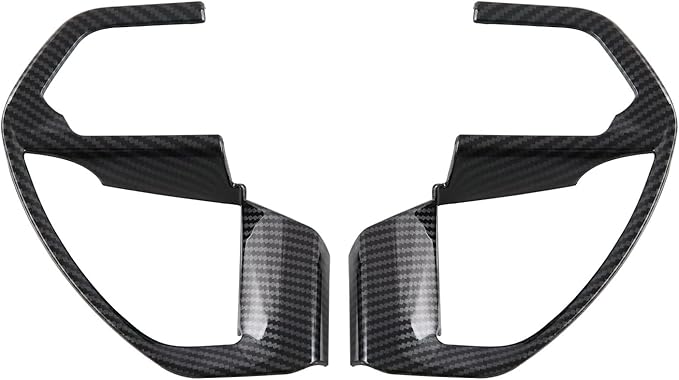 Gear Shift Panel Cover Trim Kit for Toyota Tundra 2022-2026 with Steering Wheel Trim Cover