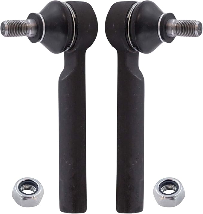 TRQ Front Outer Tie Rod End Pair Set of 2 Left & Right For Subaru Legacy Impreza