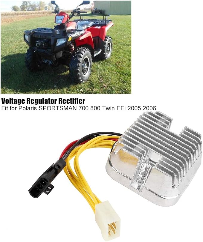 4011100 Voltage Regulator Rectifier Fit for Polaris SPORTSMAN 700 800 Twin EFI 2005 2006