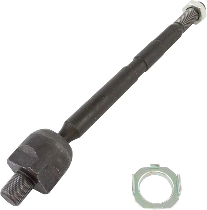 TRQ Front Inner Tie Rod Set 2 Piece Compatible with 2009-2013 Honda Fit