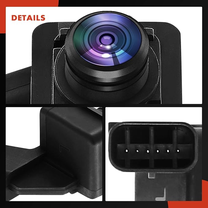 A-Premium Left Side Lane Depature Camera Compatible with Ford & Lincoln | Front View Parking Camera for 2015-2020 F-150 F150, 2016-2018 MKX, 2019-2022 Nautilus - Replace# FL3Z19G490A