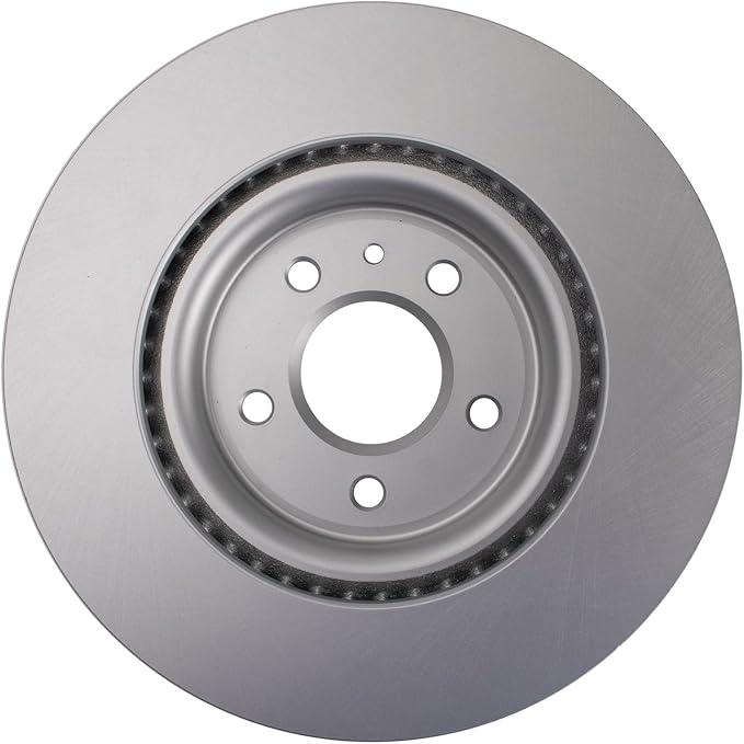TRQ Front Brake Rotor Set G Coated Vented Compatible with 2011-2019 Ford Explorer 2009-2019 Flex 2010-2019 Taurus 2009-2012 Lincoln MKS 2010-2019 MKT