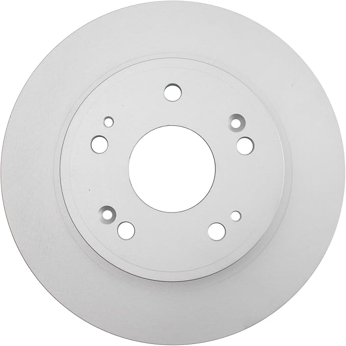 TRQ Rear Brake Rotor Set G Coated Solid Compatible with 2016-2022 Acura ILX 2009-2014 TSX 2005-2024 Honda Accord 2016-2022 HR-V 2015 Civic