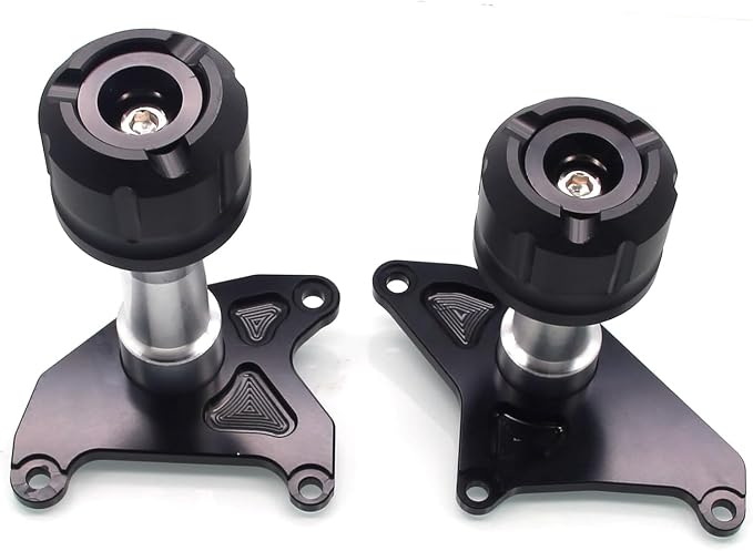 MZS Motorcycle Frame Sliders Compatible with GROM MSX125 2013-2020, Falling Crash Protector Engine Guards Accessories No Cut Kits Black