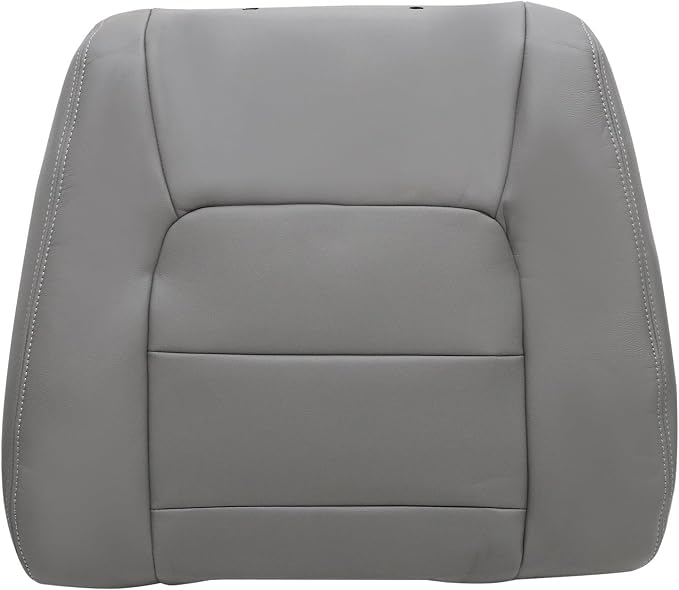 SecosAutoparts Gray Front Driver & Passenger Side Bottom & Top Microfiber Leather Replacement Seat Cover Compatible with Lexus LX 470 1998 1999 2000 2001 2002 2003 2004 2005 2006 2007