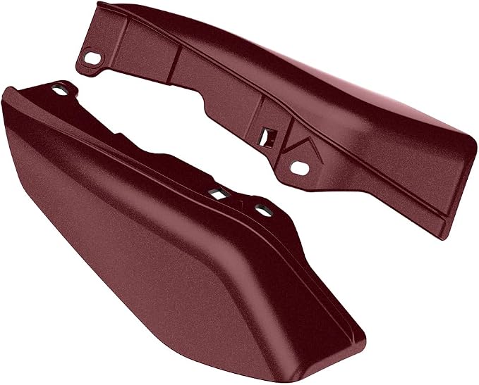 Color - Matched Mid Frame Air Deflectors Heat Shield, Perfectly Fit for Harley Touring Models 2009-2026 Copperhead