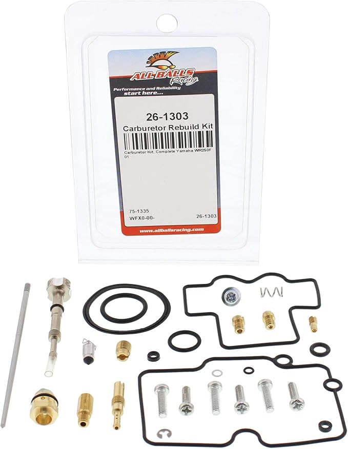 All Balls 26-1303 Carburetor Rebuild Kit