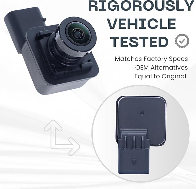 Backup Camera Replaces for 2020 2021 Ford Transit Passenger Van | 2021 Ford Transit Cargo Van/Crew Van OE Part # KK3Z19G490T KK3Z19G490D KK3Z19G490K KK3T19G490AD