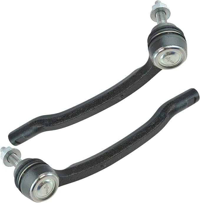 TRQ Front Outer Tie Rod Set 2 Piece Compatible with 2001-2002 Volvo V70 2003-2007 XC70 2003-2014 XC90