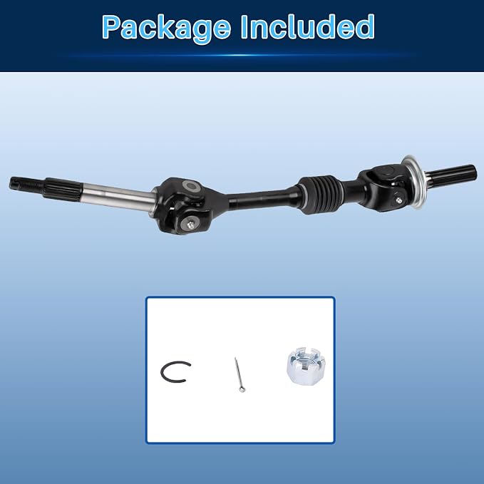 39158-1119 Rear CV Axle Shaft Assembly Compatible with Kawasaki Mule 2500 2510 2520 3000 3010 3020 4000 4010 Rear Axle Shaft Assembly for Left/Right Axle & Wheel Bearing 39158-1120