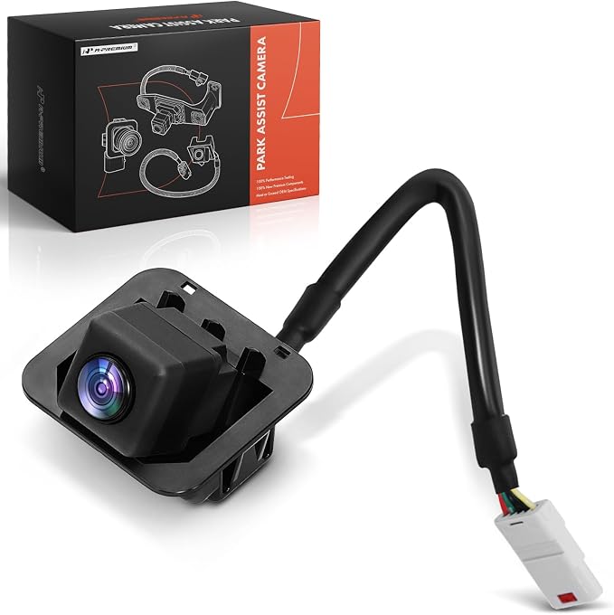 A-Premium Park Assist Camera Rear View Backup Reverse Camera Compatible with Select Chevrolet Models - 2018-2019 Traverse