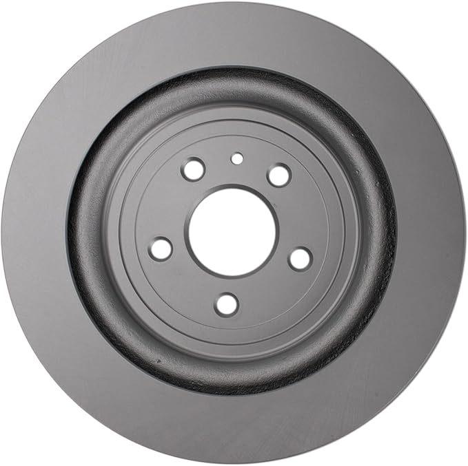 TRQ Rear Brake Rotor Set Compatible with 2013-2019 Ford 2012-2019 Lincoln