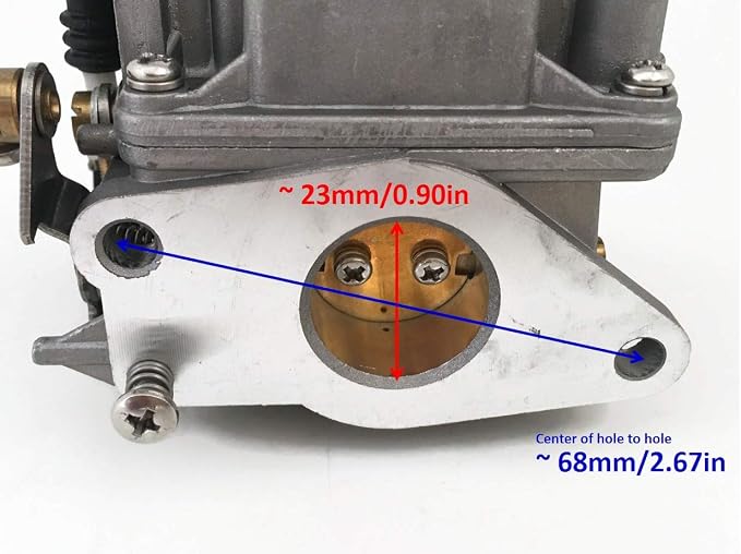 Boat Outboard 66M-14301-11 66M-14301-10 66M-14301-12 Sierra 18-34600 Carburetor Carb Assy compatible with Yamaha Sierra Outboard F 9.9 F13.5 15HP 4 stroke Motor Engine
