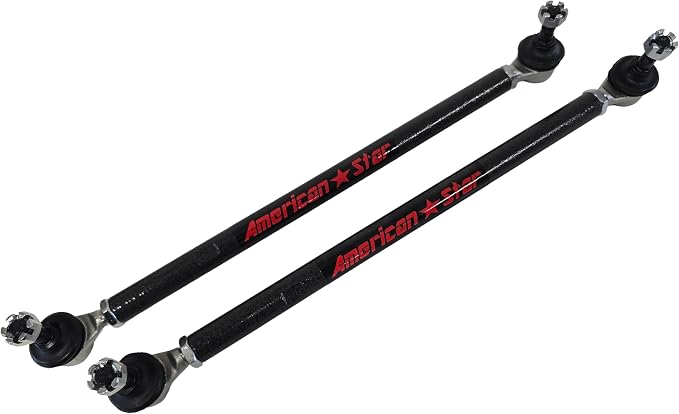 American Star Manufacturing, LLC 4130 Chromoly Alloy Steel MAGA-FORCE Racing Tie Rods For Brute Force 650i 05-13, Brute Force 750i 05-23, KFX700 03-09