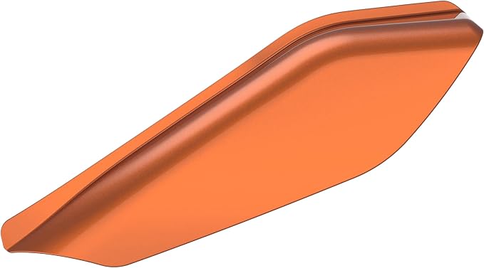 Color - Matched Mid Frame Air Deflectors Heat Shield, Perfectly Fit for Harley Touring Models 2009-2026 Scorched Orange