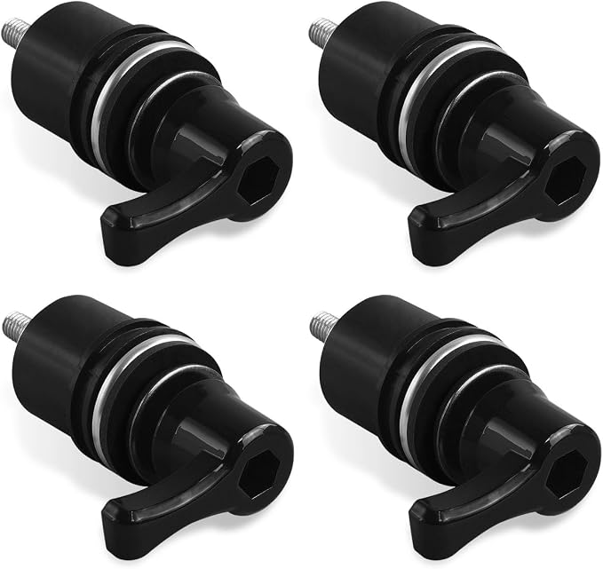 Quick Released Mounting Spools Fit for Indian Chief, Chieftain, Roadmaster, Challenger Trunk Tour Trunk & Sissybar 2014-2025 (Mounting Spools Anti-Theft)